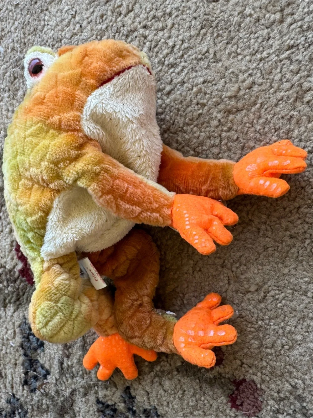 Ty Beanie Baby Prince the Frog plush